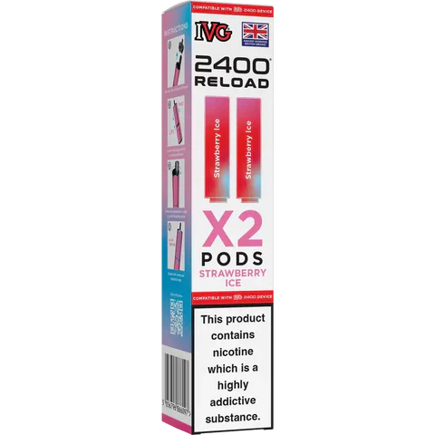 IVG 2400 Reload 2in1 Prefilled Pods