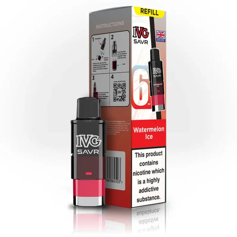 IVG SAVR Prefilled Disposable Vape Pod