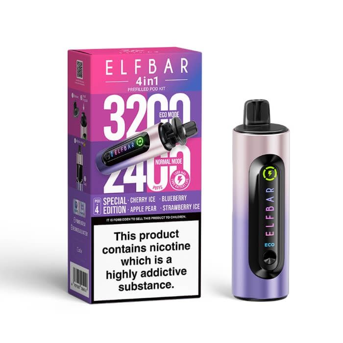 ELFBAR 4-in-1 3200 Prefilled Kit