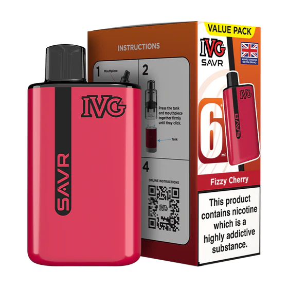 IVG SAVR Prefilled Pod Kit - Fizzy Cherry