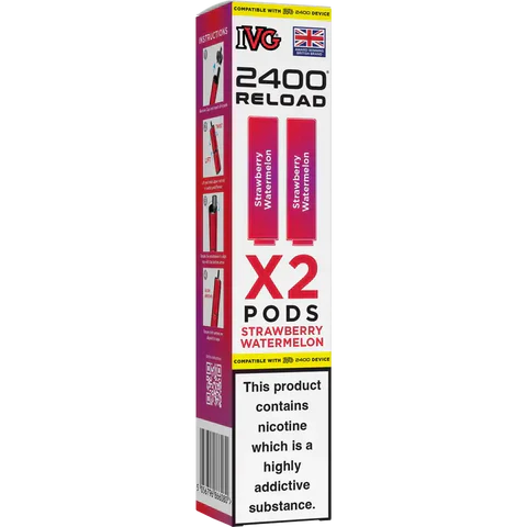 IVG 2400 Reload 2in1 Prefilled Pods