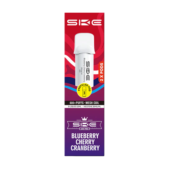 SKE Pro 600 Pods - Blueberry Cherry Cranberry