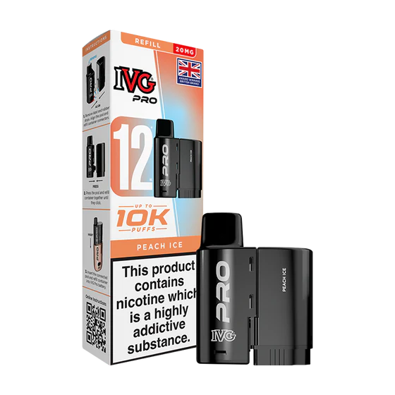 IVG Pro 12 Prefilled Pod - Peach Ice