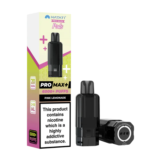 Hayati Pro Max+ 6000 Prefilled Pods - Pink Lemonade