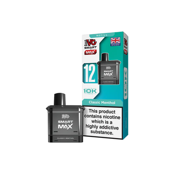 IVG Smart Max 10k Prefilled Pods - Classic Menthol