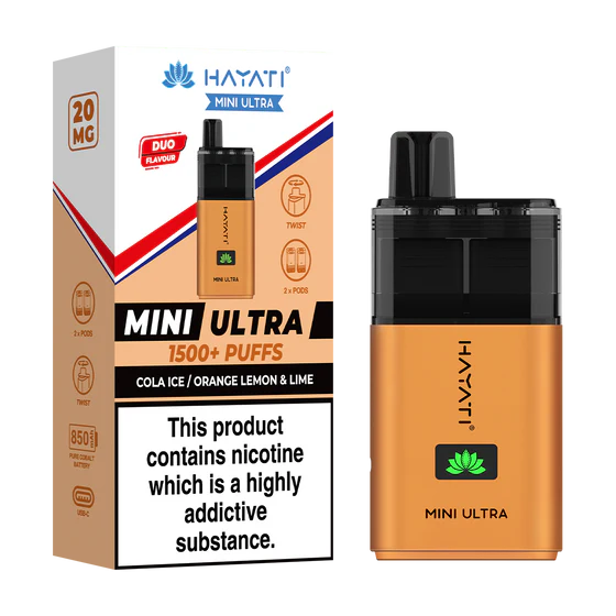 Hayati Mini Ultra Kit - Cola Ice / Orange Lemon & Lime