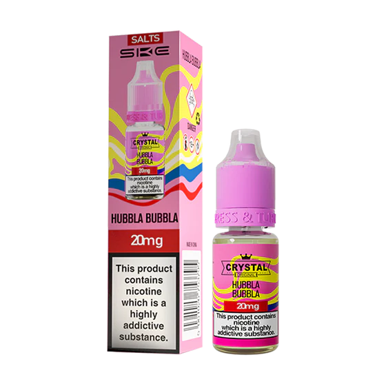 SKE Crystal Nic Salt 10ml - Hubbla Bubbla