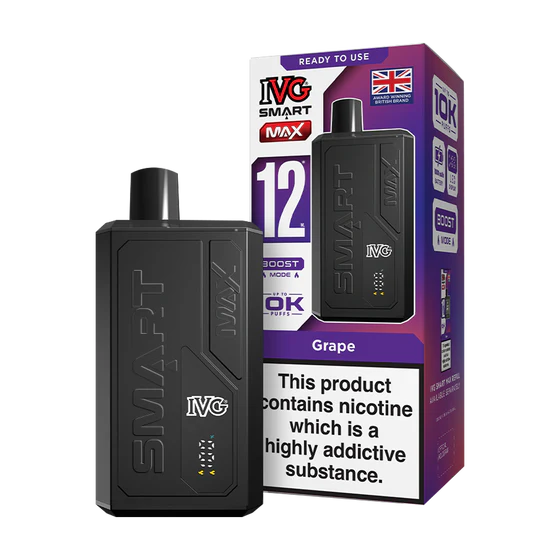 IVG Smart Max 10k Prefilled Pod Kit - Grape