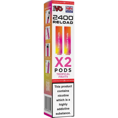 IVG 2400 Reload 2in1 Prefilled Pods