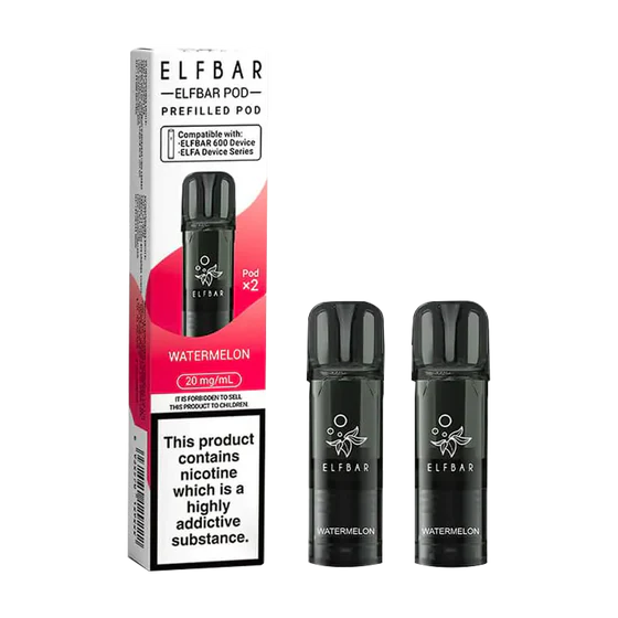 Elf Bar 600 Prefilled Pods - Watermelon