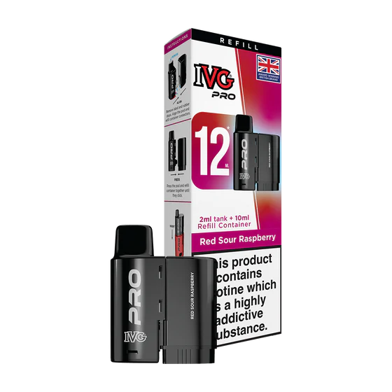 IVG Pro 12 Prefilled Pod - Red Sour Raspberry