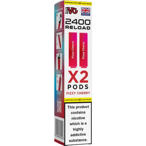 IVG 2400 Reload 2in1 Prefilled Pods