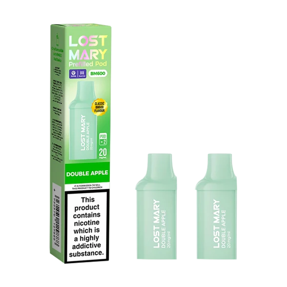 Lost Mary BM600 Prefilled Pods - 2 Pack - Double Apple
