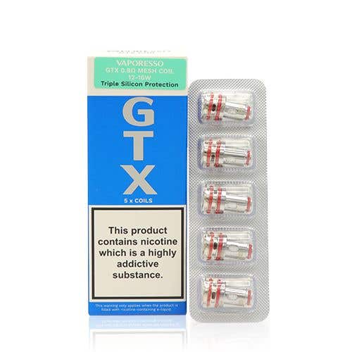 Vaporesso – GTX Replacement – Coils – Pack Of 5