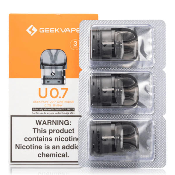 Geek Vape U Vape Replacement Pods (3 Pack)