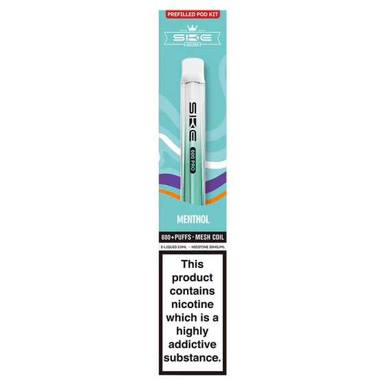 SKE Pro 600 Prefilled Pod Kit - Menthol