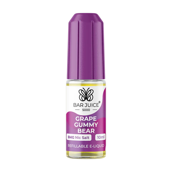 Bar Juice 5000 Nic Salt 10ml - Grape Gummy Bear