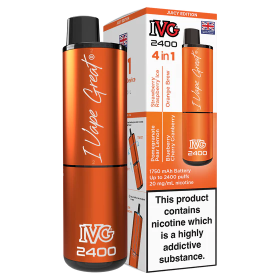 IVG 2400 Rechargeable Kit - Juicy Edition