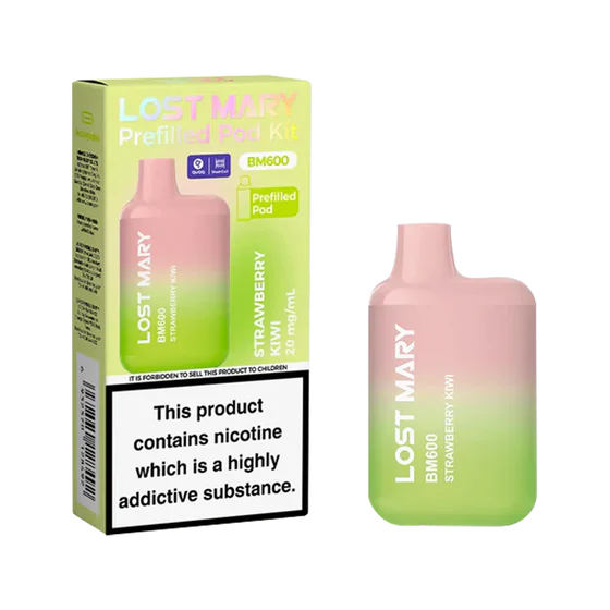 Lost Mary BM600 Prefilled Pod Kit - Strawberry Kiwi
