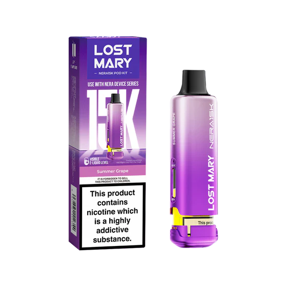 Lost Mary Nera 15k Prefilled Pods - Summer Grape