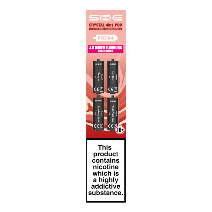 SKE Crystal 4 in 1 Prefilled Pods