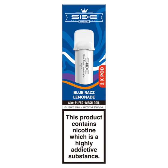 SKE Pro 600 Pods - Blue Razz Lemonade