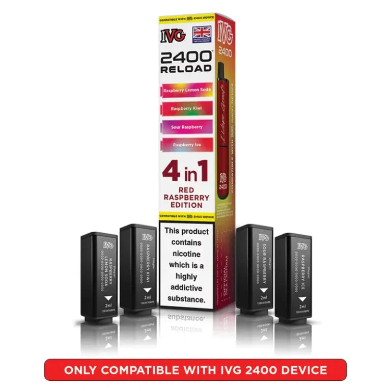 IVG 2400 Reload 4in1 Prefilled Pods