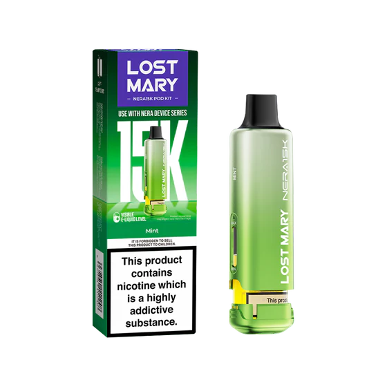 Lost Mary Nera 15k Prefilled Pods - Mint