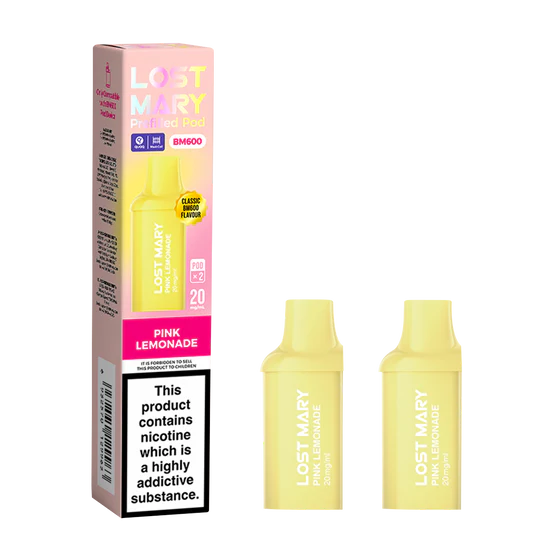 Lost Mary BM600 Prefilled Pods - 2 Pack - Pink Lemonade