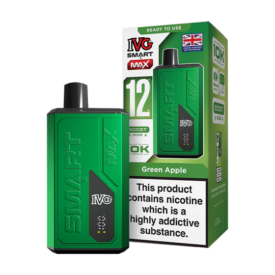 IVG Smart Max 10k Prefilled Pod Kit - Green Apple