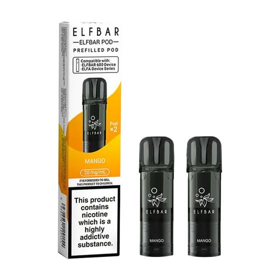 Elf Bar 600 Prefilled Pods - Mango