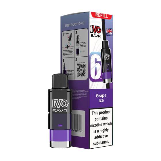 IVG SAVR Prefilled Pods - Grape Ice
