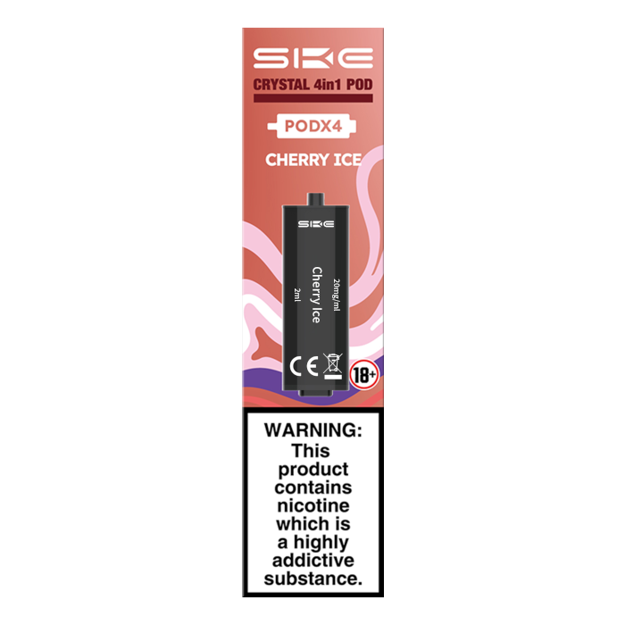 SKE Crystal 4 in 1 Prefilled Pods