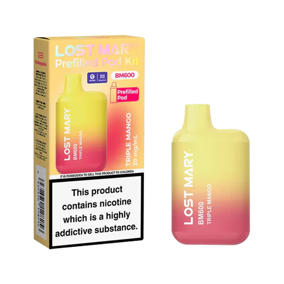 Lost Mary BM600 Prefilled Pod Kit - Triple Mango