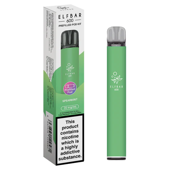 Elf Bar 600 Prefilled Pod Kit - Spearmint