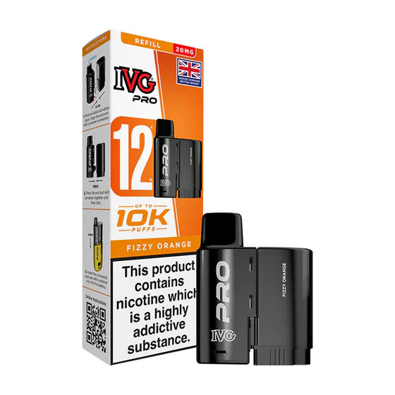 IVG Pro 12 Prefilled Pod - Fizzy Orange
