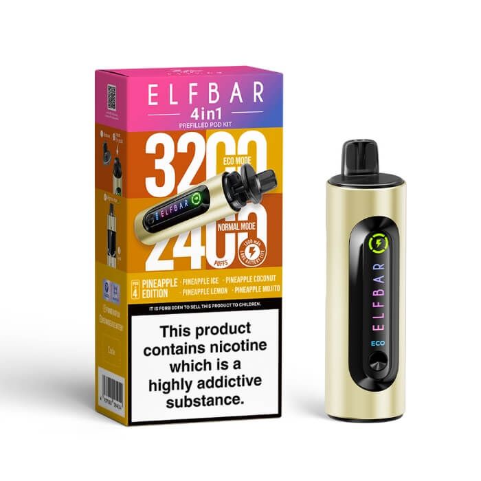 ELFBAR 4-in-1 3200 Prefilled Kit