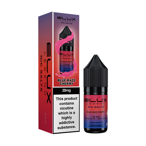 Elux Legend Nic Salt 10ml - Blue Razz Cherry