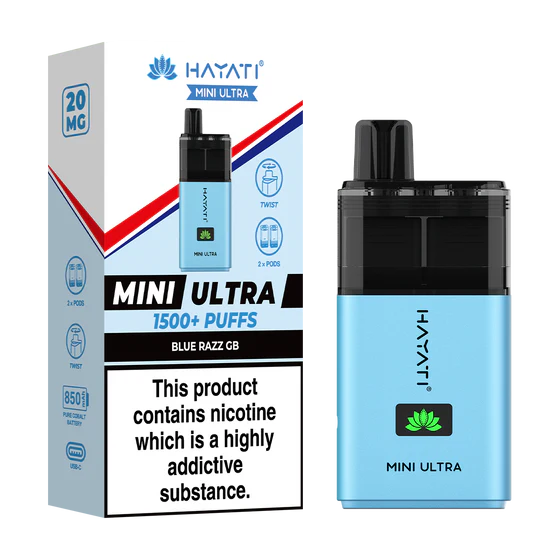 Hayati Mini Ultra Kit - Blue Razz GB