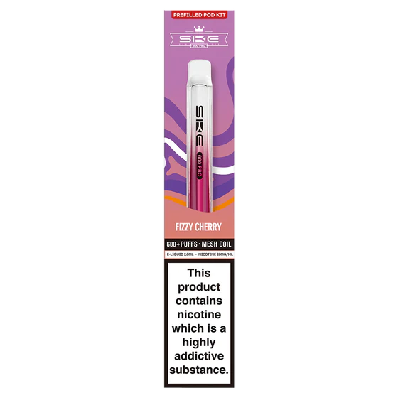 SKE Pro 600 Prefilled Pod Kit - Fizzy Cherry