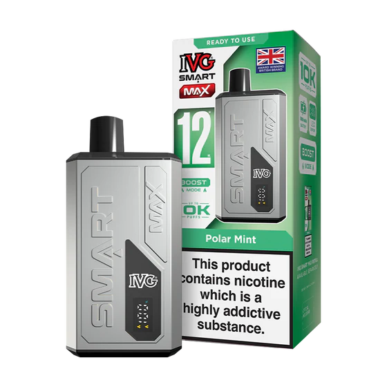 IVG Smart Max 10k Prefilled Pod Kit - Polar Mint