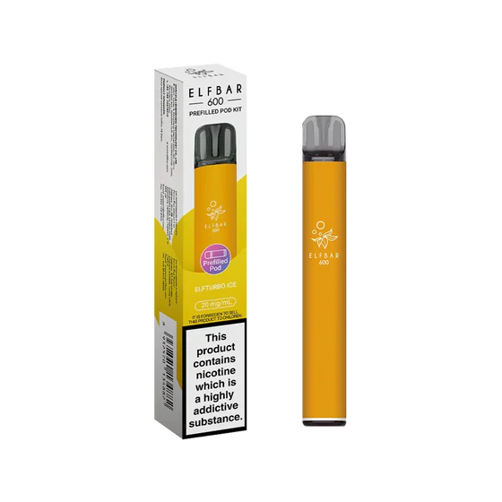 Elf Bar 600 Prefilled Pod Kit - Elfturbo Ice