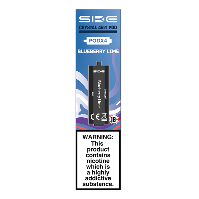 SKE Crystal 4 in 1 Prefilled Pods