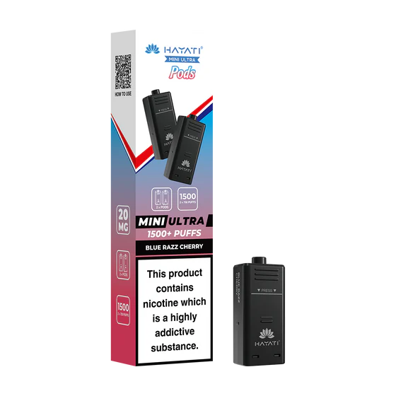 Hayati Mini Ultra Pods - Blue Razz Cherry