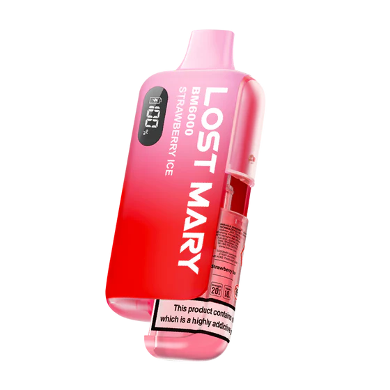 Lost Mary BM6000 Refillable Pod Kit - Strawberry Ice
