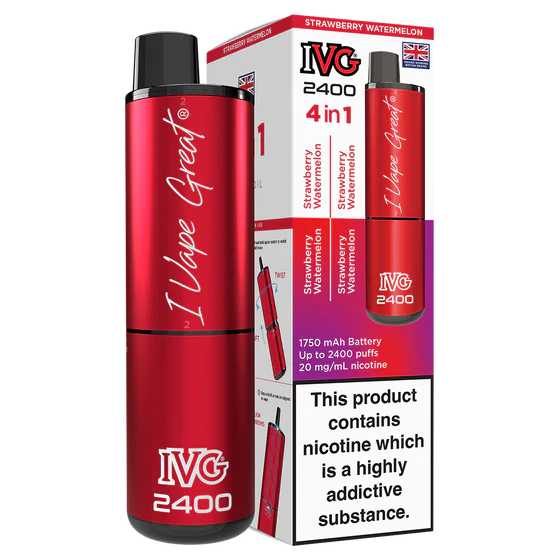 IVG 2400 Rechargeable Kit - Strawberry Watermelon