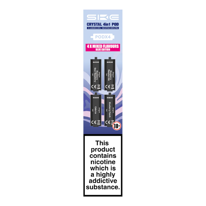 SKE Crystal 4 in 1 Prefilled Pods
