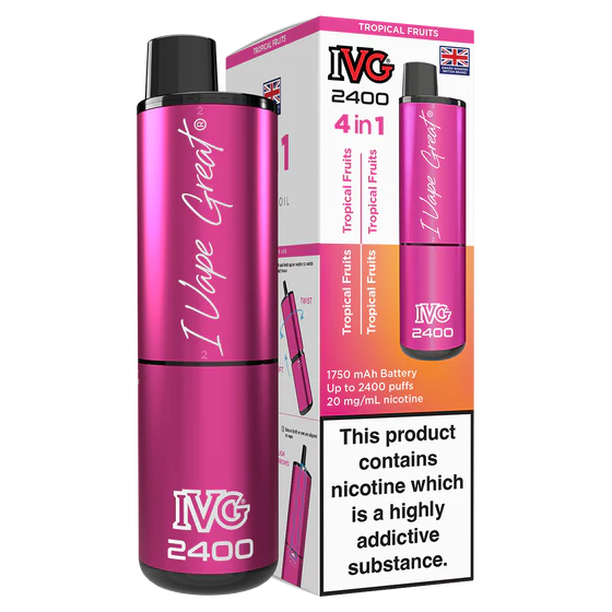 IVG 2400 Rechargeable Kit - Tropical Fruits
