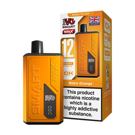 IVG Smart Max 10k Prefilled Pod Kit - Retro Orange