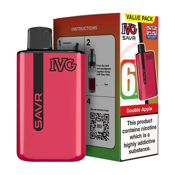 IVG SAVR Prefilled Pod Kit - Double Apple